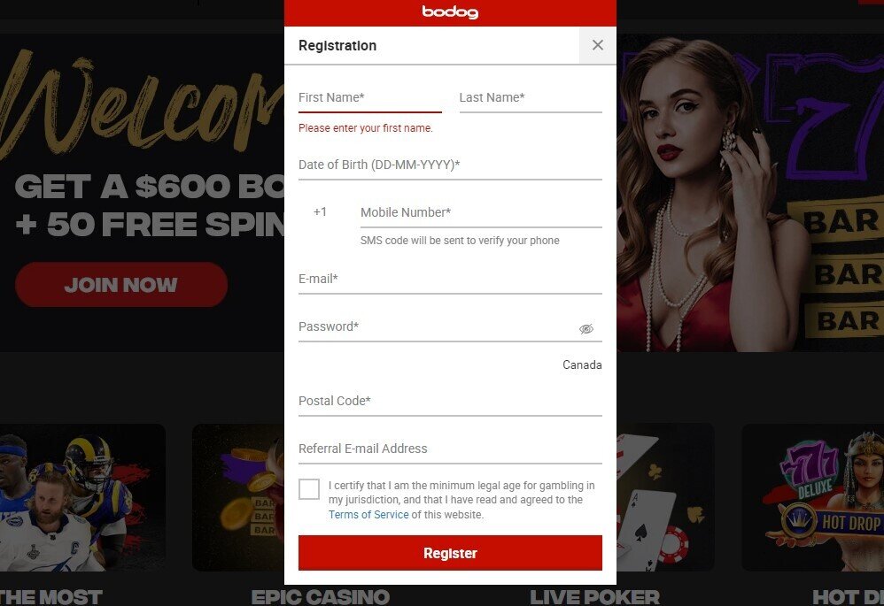 bodog sign up 1