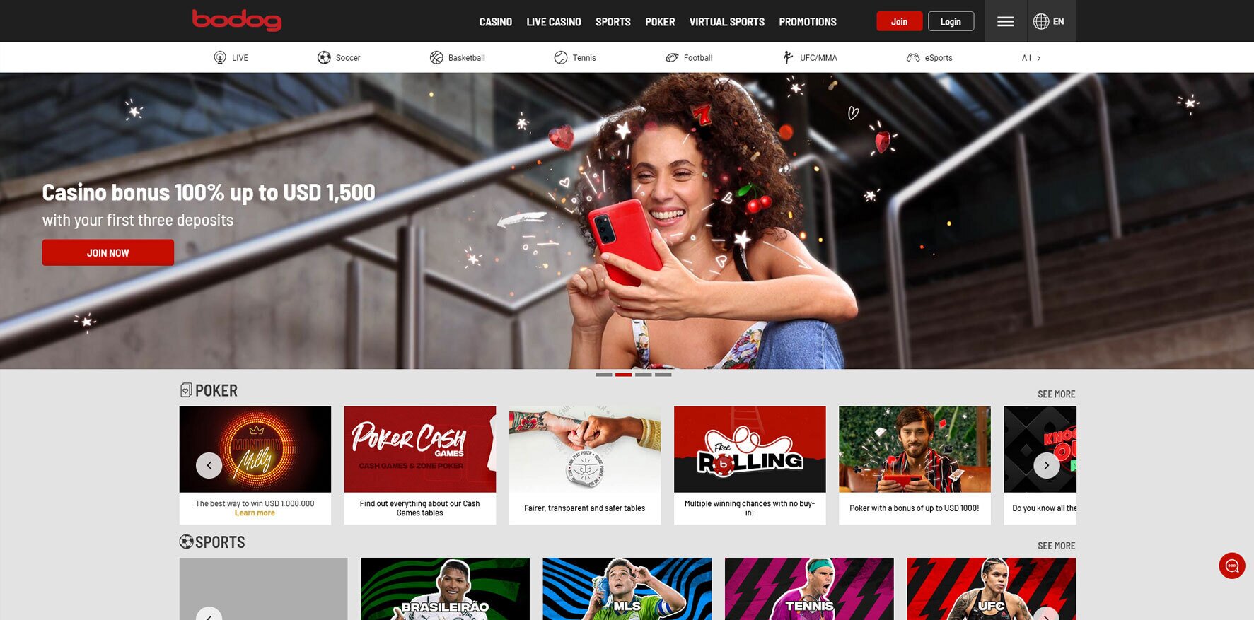 Bodog Sportsbook Review - 100% Deposit Match 2023