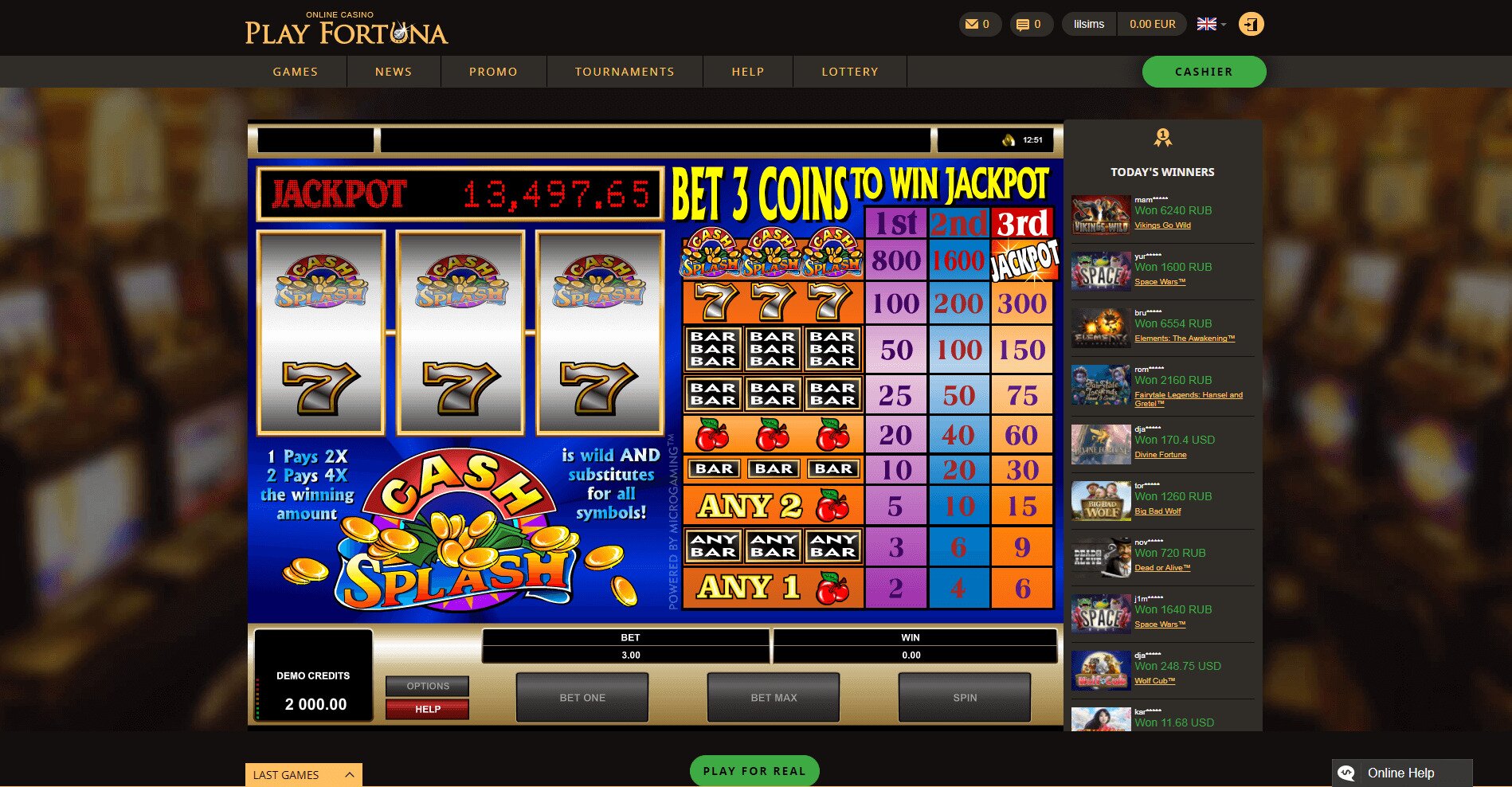 play fortuna casino