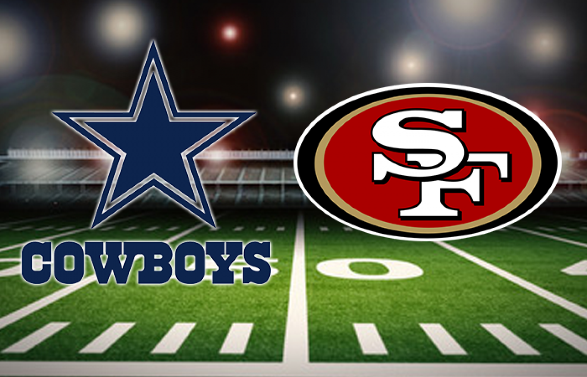 dallas cowboys versus the 49ers