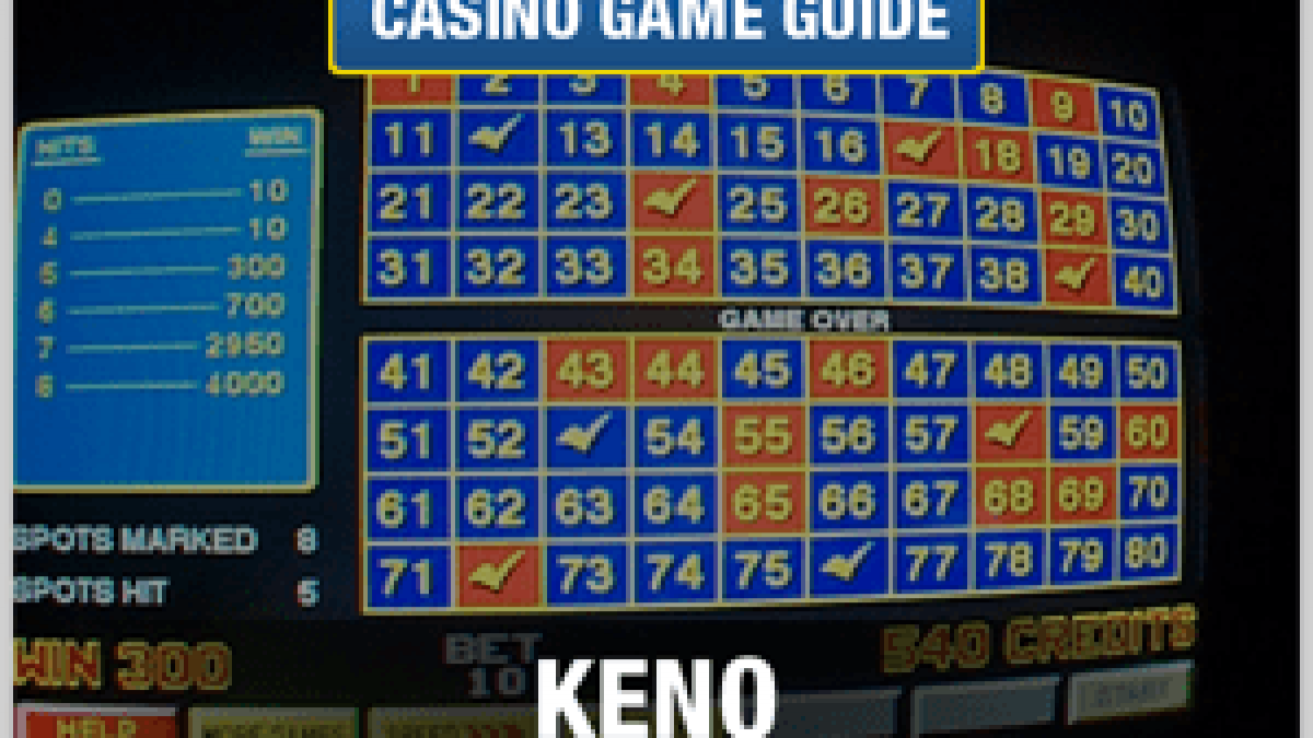 old keno machines