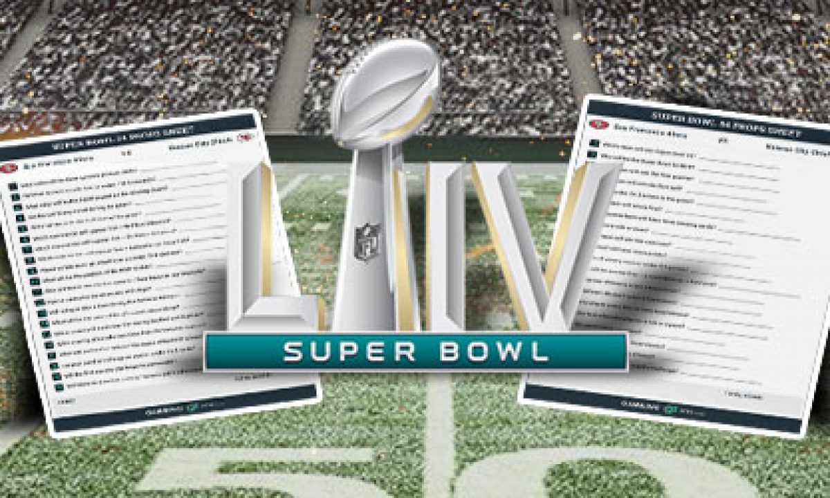 Free Printable Super Bowl 2020 Prop Bets Sheet With Best SB 54 Props