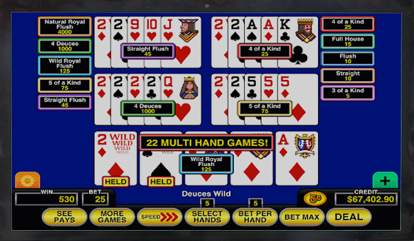 Multi-Hand-Video-Poker-Screenshot