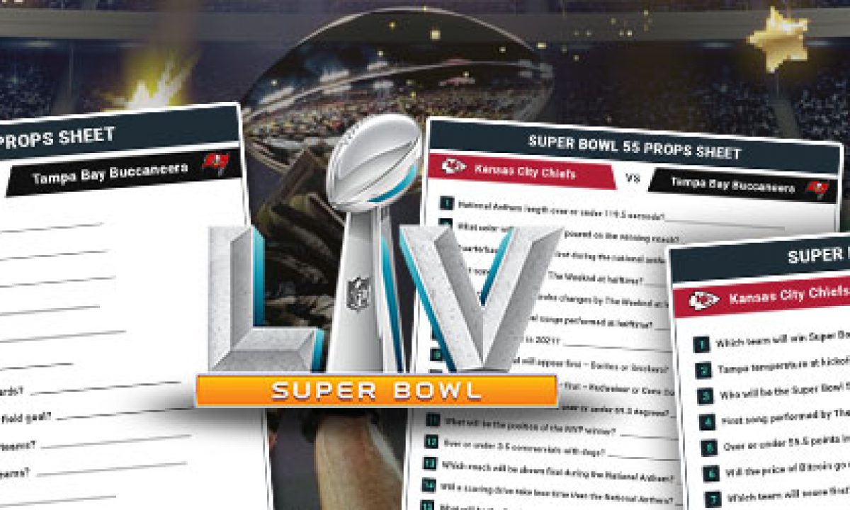 Free Printable Super Bowl Prop Bet Sheets for 2023