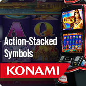 Konami’s action-stacked symbols