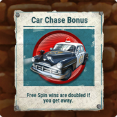 Car Chase Bonus in the Cops ‘n’ Robbers slot