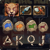 Symbols for the Primal Hunt slot from Betsoft