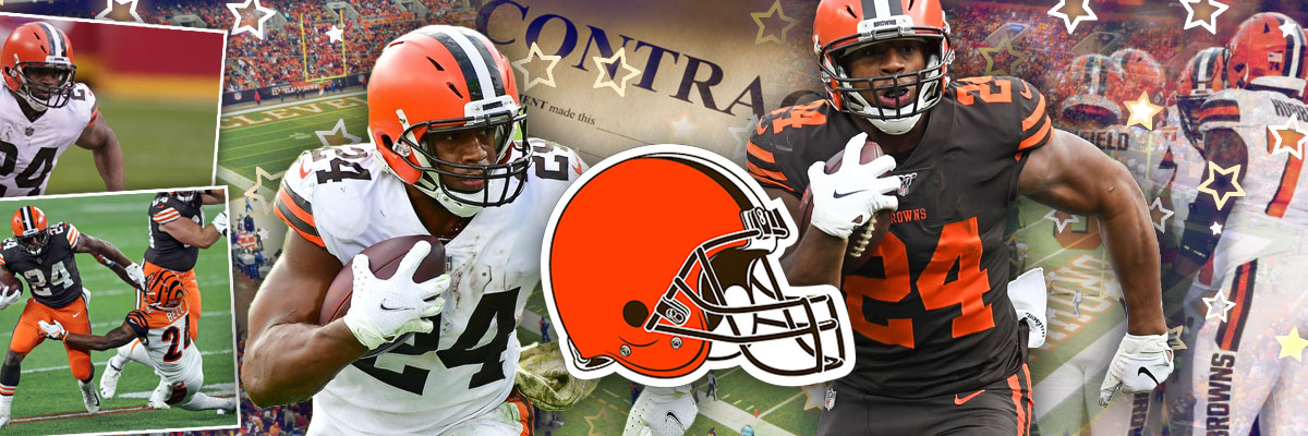 Browns agree with RB Nick Chubb on a three-year contract extension worth  $36.6 million: 'Let's go Cleveland' 