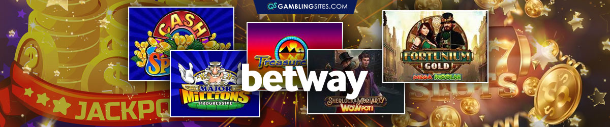 Jackpot games at Betway.com