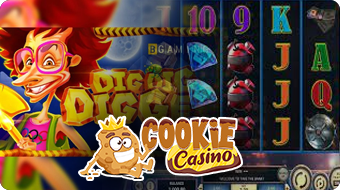 Dig Dig Digger Slot Game on Cookie Casino