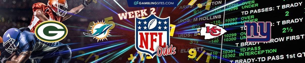 NFL Week 2 - NFL Preseason Odds and Betting Tips