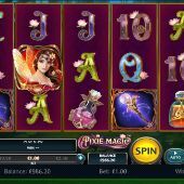 Pixie Magic slot graphic