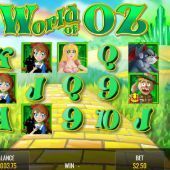 World of Oz slot graphic