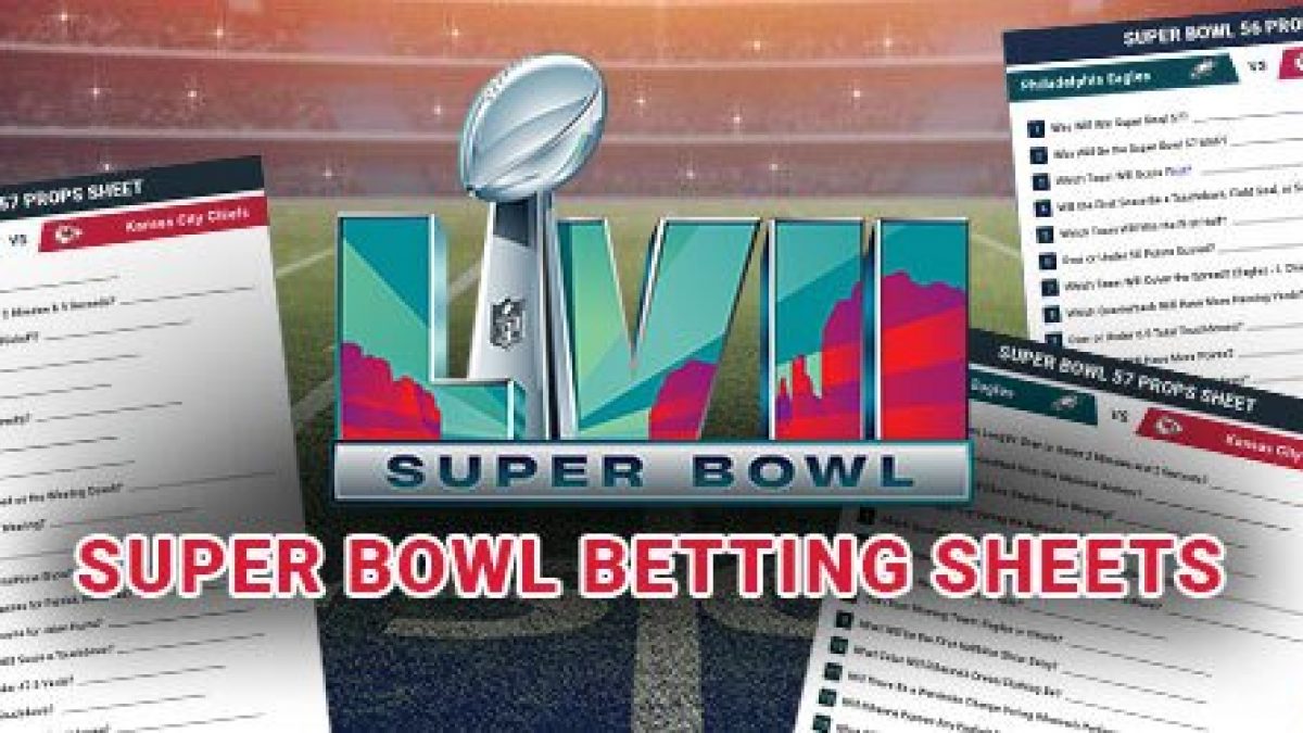 Covers on X: Our printable Super Bowl prop bet sheet is ready