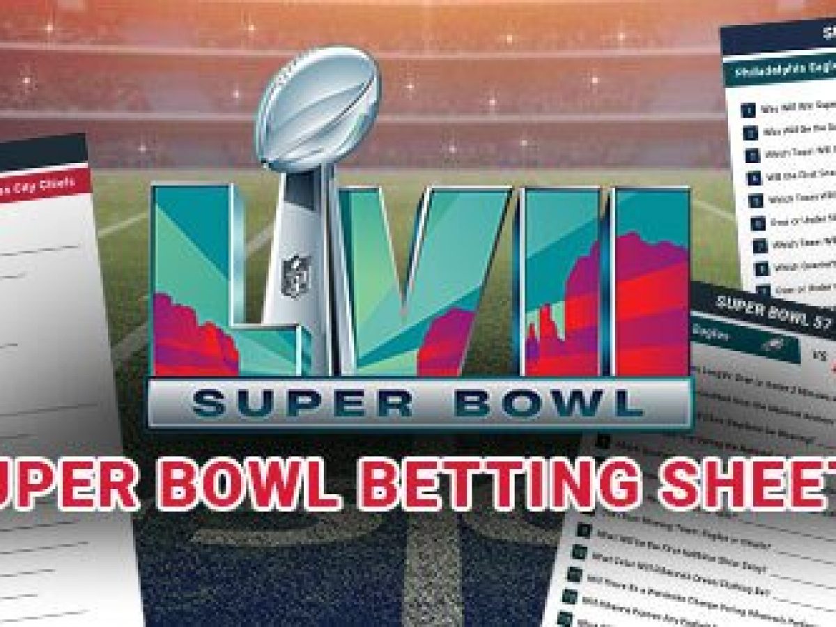 Printable Super Bowl 2021 Prop Bets Sheets - Free Sheets for SB 55 Props