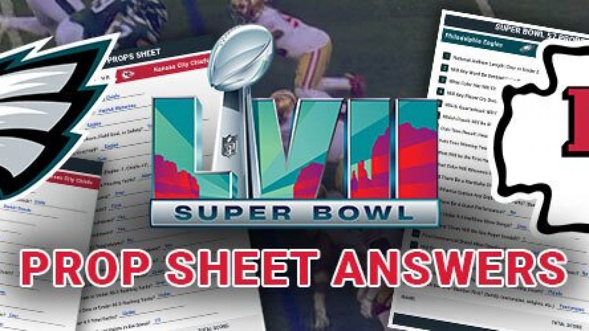 Bills Helmet Bar on X: One of my favorite parts of hosting a Super Bowl  party is making the prop bet sheet. It's a bunch of random unimportant  fluff to keep us