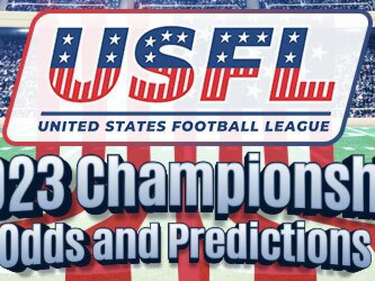 2023 USFL Division Championship odds: Final betting results