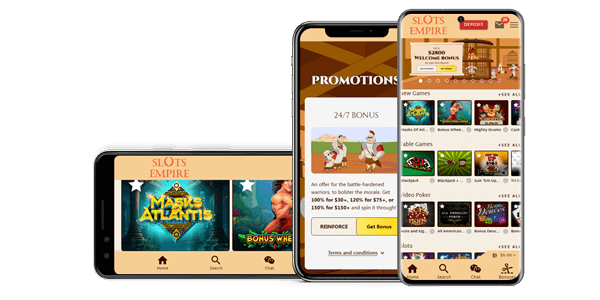Slots Empire on Mobile
