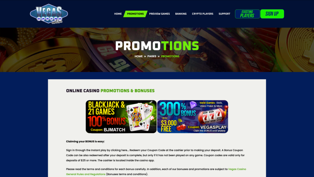 vegas casino online_promotion