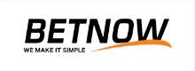 BetNow logo, black text on a white background