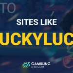 Sites Like DuckyLuck includes Ignition and Lupin Casino with background of their frontpages and casino imagery