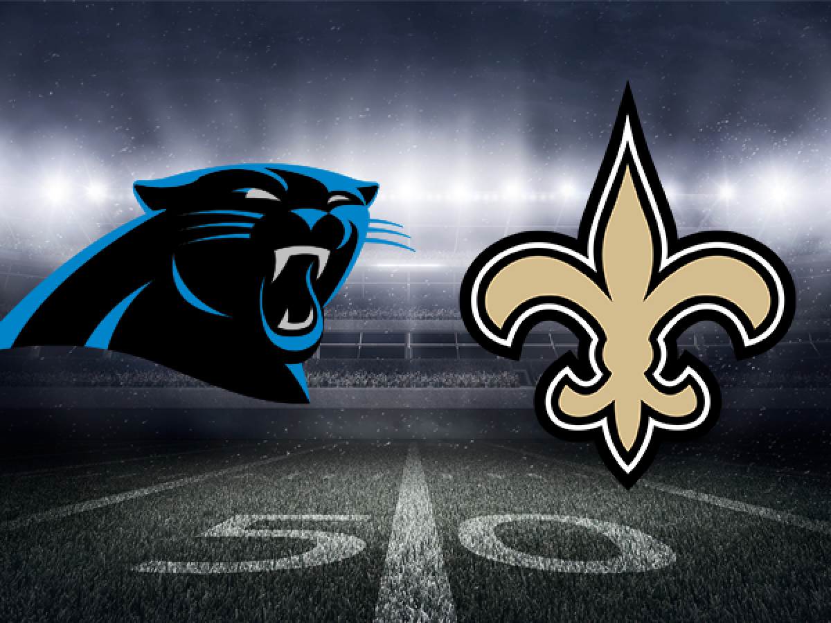 What time is the New Orleans Saints vs. Carolina Panthers game