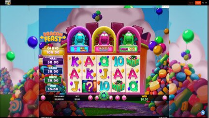 Dragon Feast slot game at Sloto Cash Casino