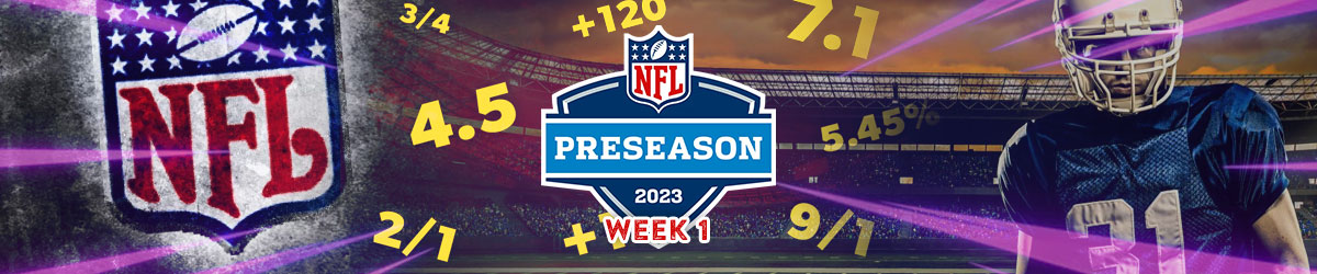 NFL preseason week 1: Odds, picks and best bets 