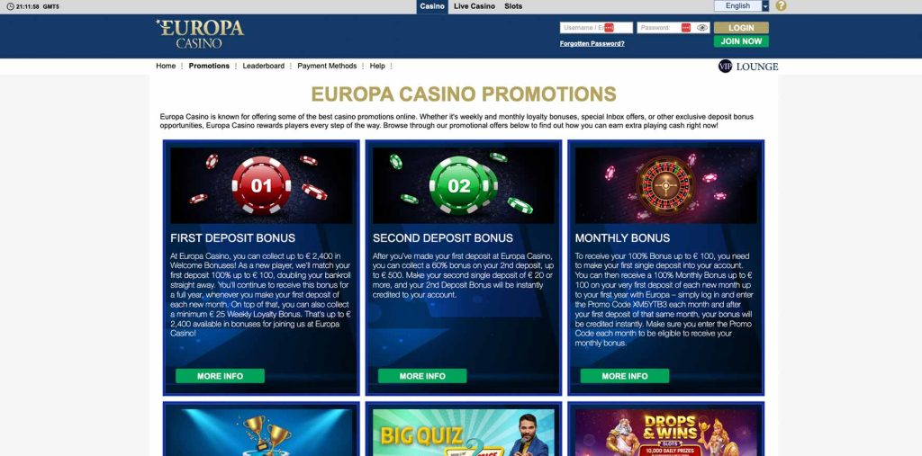 europa-casino-promotions