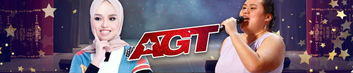 American's Got Talent Odds featuring Putri Ariani (left) and Lavender Darcangelo (right)