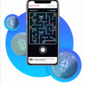 Crypto Miner on iPhone at Bovada