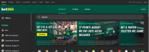 Bet365 homepage