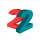 22bet logo, red and green 