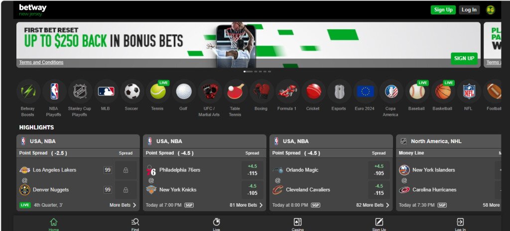 betway sportsbook ss