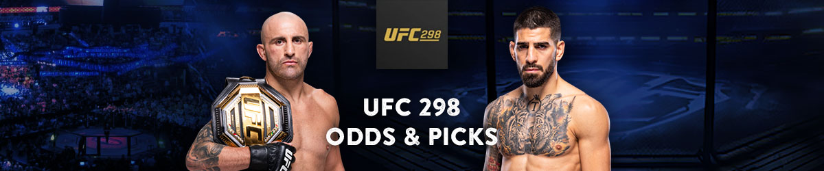 UFC 298 Odds and Picks with Alex Volkanovski and Ilia Topuria