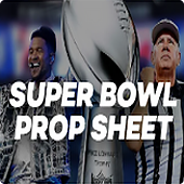 Super Bowl Prop Sheet graphic