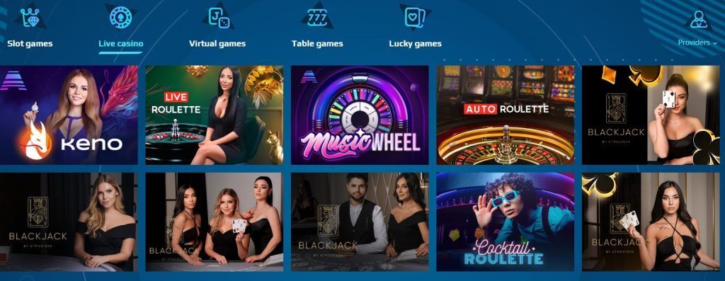 Anonym Live Casino screen shot