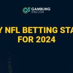 Key NFL Betting Stats for 2024 text centered, football in background