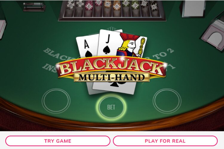 blackjack multihand free