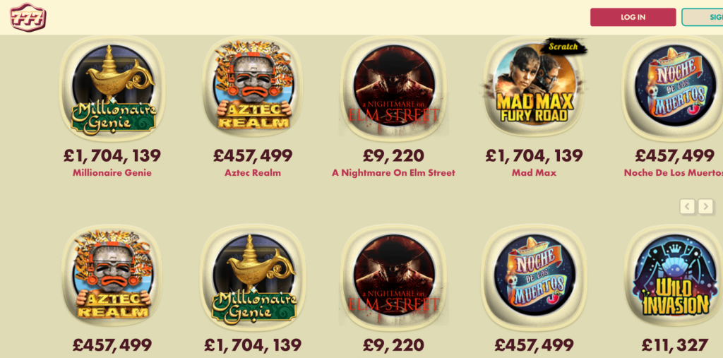 777 casino slots