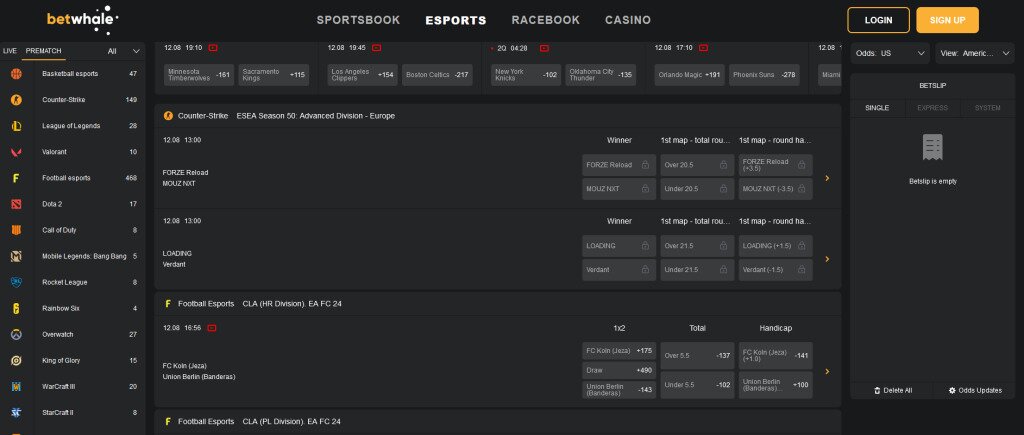 BetWhale Sportsbook