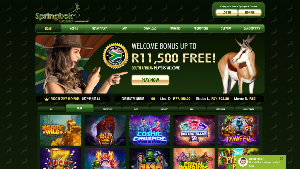 springbok casino_homepage