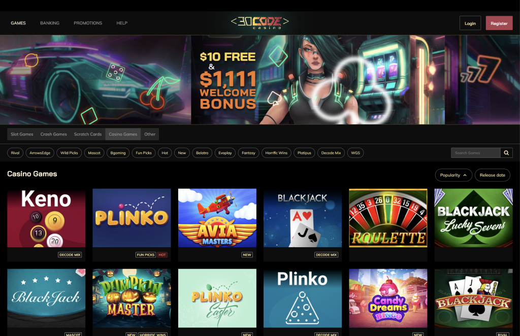 Decode Casino Games