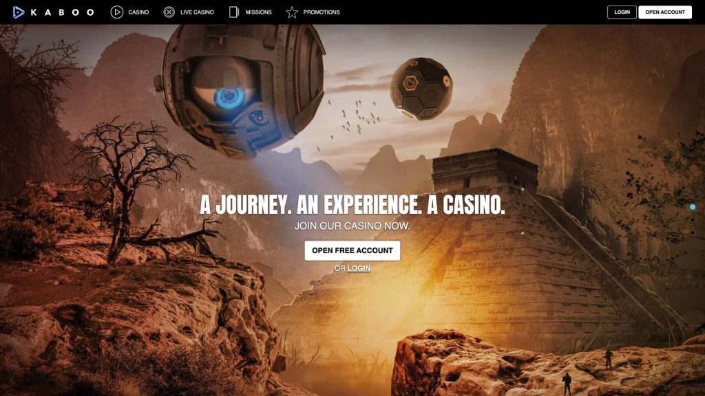 kaboo casino_homepage