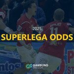 2025 SuperLega odds text centered, image of superlega players in background