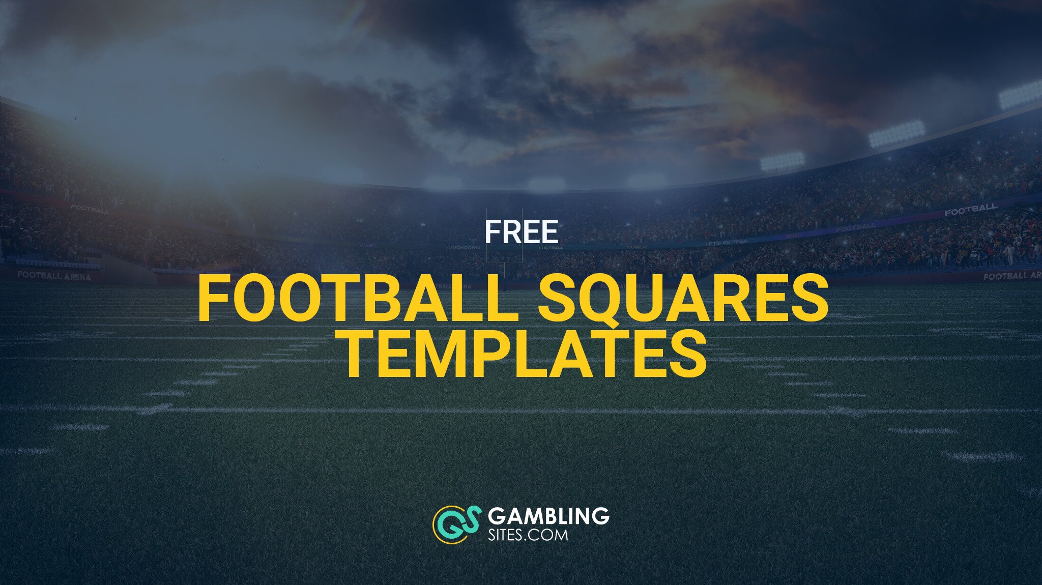 6 Free Football Squares Templates