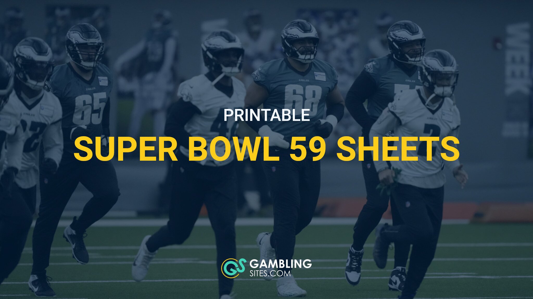 3 Printable Super Bowl 59 Sheets